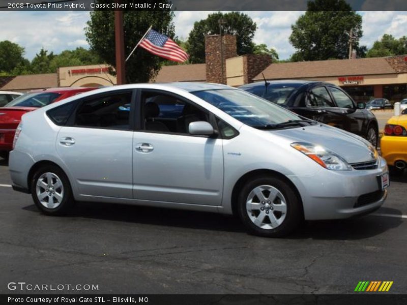Classic Silver Metallic / Gray 2008 Toyota Prius Hybrid