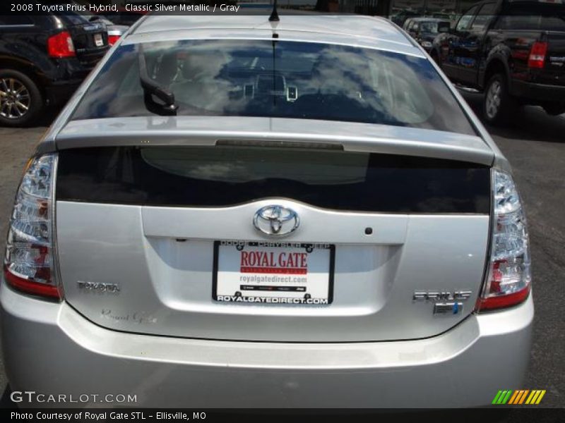 Classic Silver Metallic / Gray 2008 Toyota Prius Hybrid