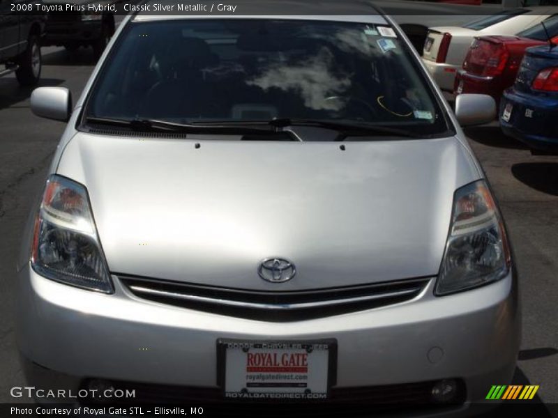 Classic Silver Metallic / Gray 2008 Toyota Prius Hybrid