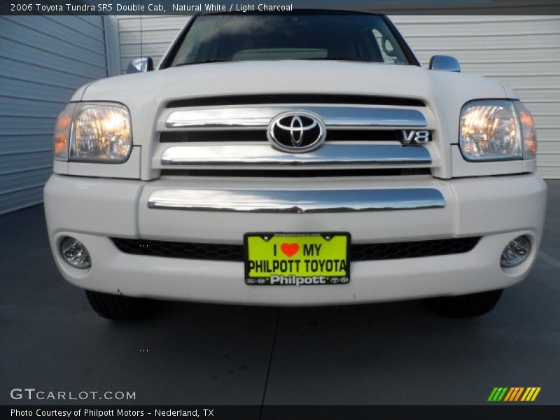Natural White / Light Charcoal 2006 Toyota Tundra SR5 Double Cab