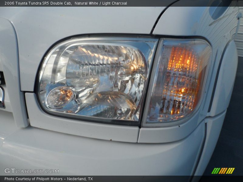 Natural White / Light Charcoal 2006 Toyota Tundra SR5 Double Cab