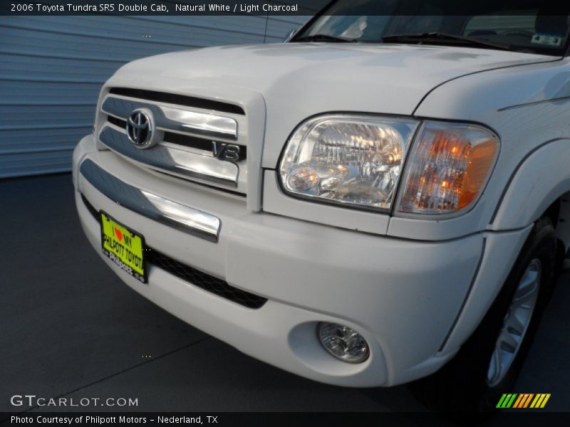 Natural White / Light Charcoal 2006 Toyota Tundra SR5 Double Cab