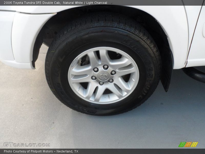 Natural White / Light Charcoal 2006 Toyota Tundra SR5 Double Cab