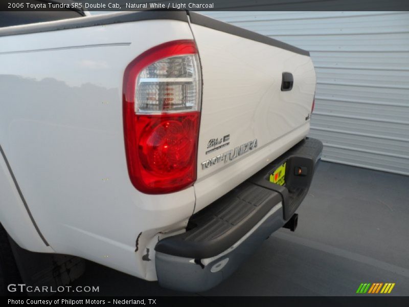 Natural White / Light Charcoal 2006 Toyota Tundra SR5 Double Cab