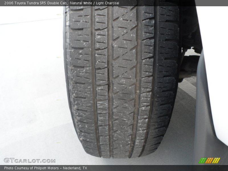 Natural White / Light Charcoal 2006 Toyota Tundra SR5 Double Cab
