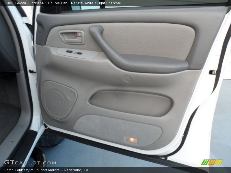 Natural White / Light Charcoal 2006 Toyota Tundra SR5 Double Cab