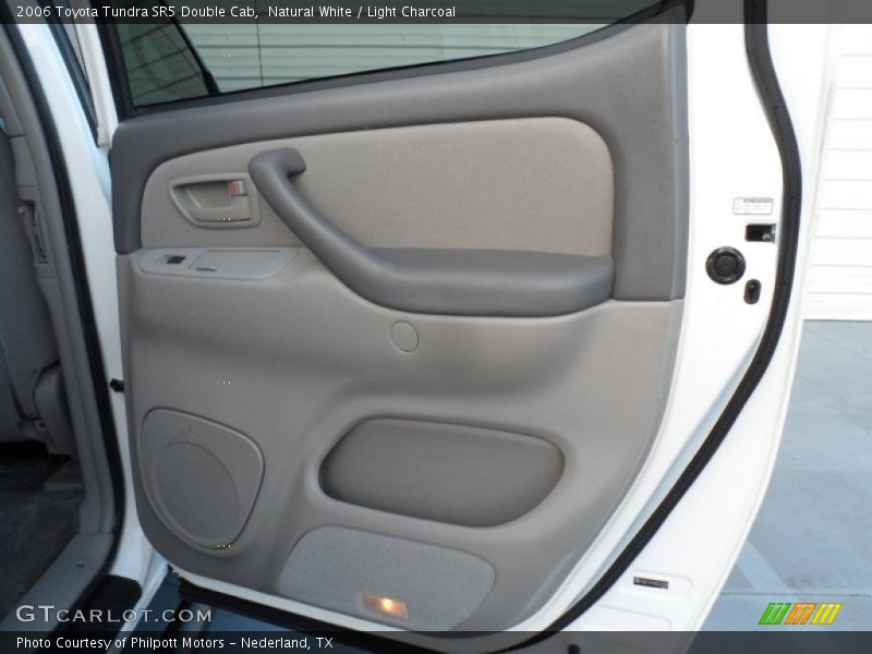 Natural White / Light Charcoal 2006 Toyota Tundra SR5 Double Cab