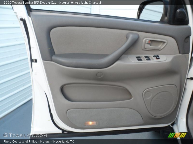 Natural White / Light Charcoal 2006 Toyota Tundra SR5 Double Cab
