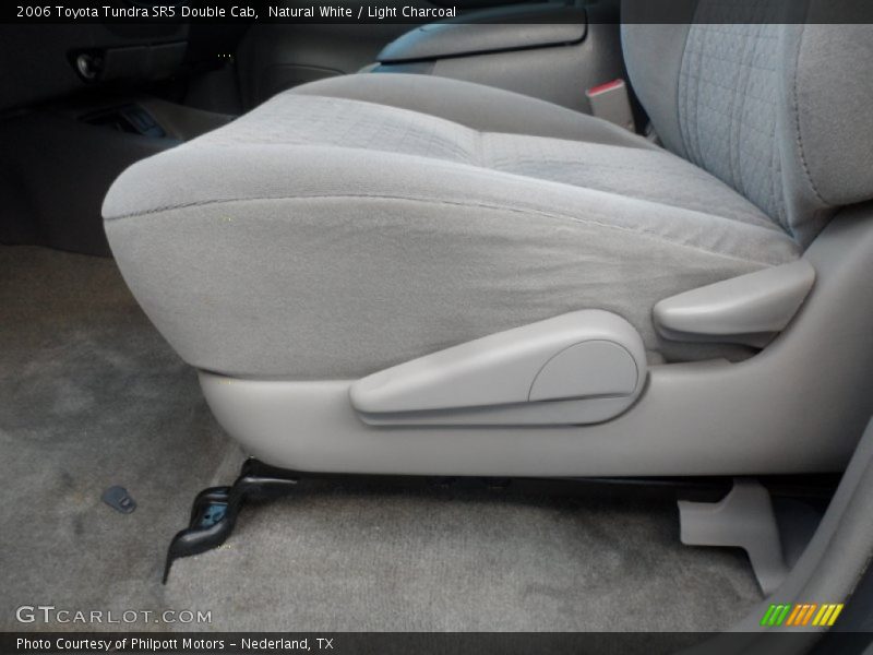 Natural White / Light Charcoal 2006 Toyota Tundra SR5 Double Cab