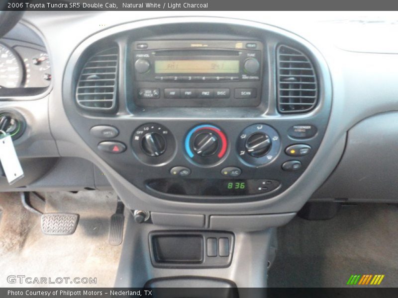 Natural White / Light Charcoal 2006 Toyota Tundra SR5 Double Cab