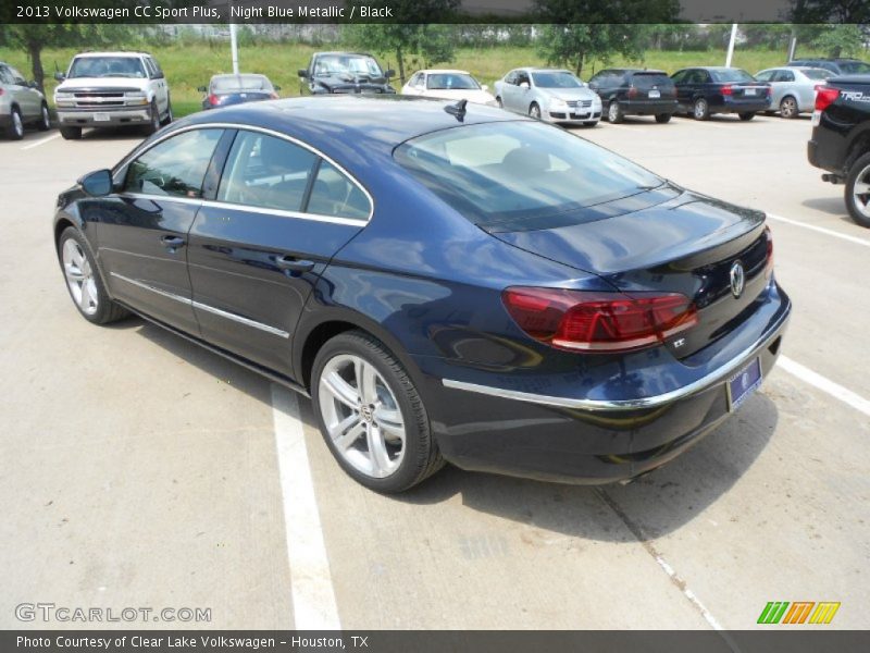 Night Blue Metallic / Black 2013 Volkswagen CC Sport Plus