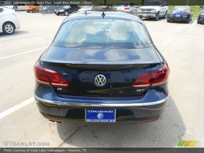 Night Blue Metallic / Black 2013 Volkswagen CC Sport Plus