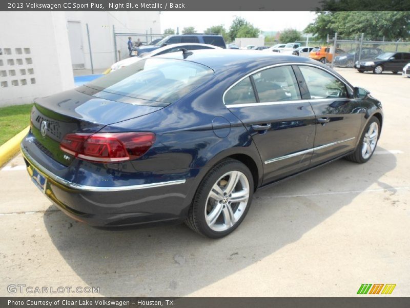 Night Blue Metallic / Black 2013 Volkswagen CC Sport Plus