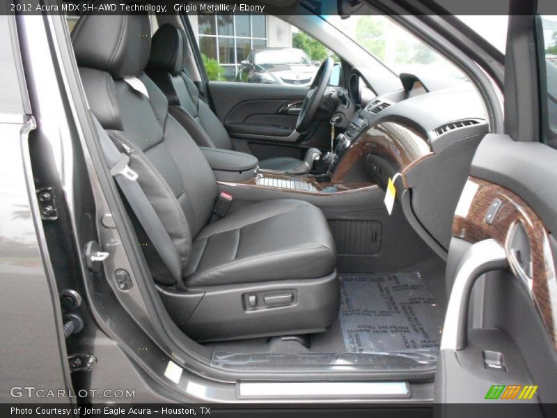 Grigio Metallic / Ebony 2012 Acura MDX SH-AWD Technology