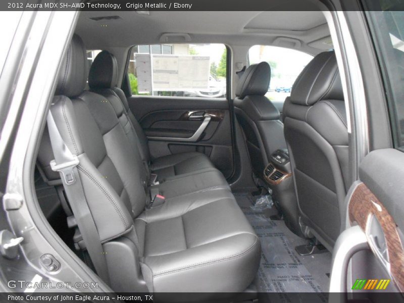 Grigio Metallic / Ebony 2012 Acura MDX SH-AWD Technology