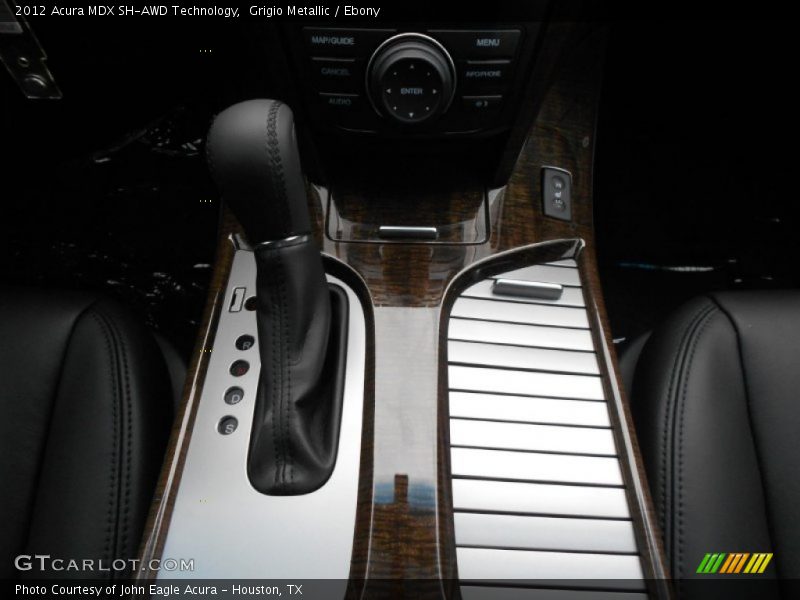 Grigio Metallic / Ebony 2012 Acura MDX SH-AWD Technology