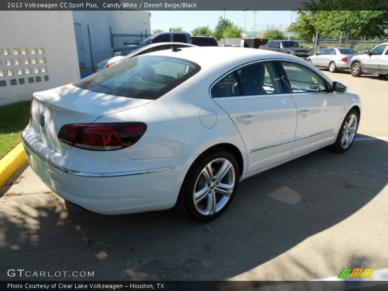 Candy White / Desert Beige/Black 2013 Volkswagen CC Sport Plus