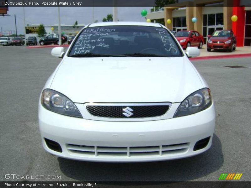 Absolute White / Grey 2008 Suzuki Reno