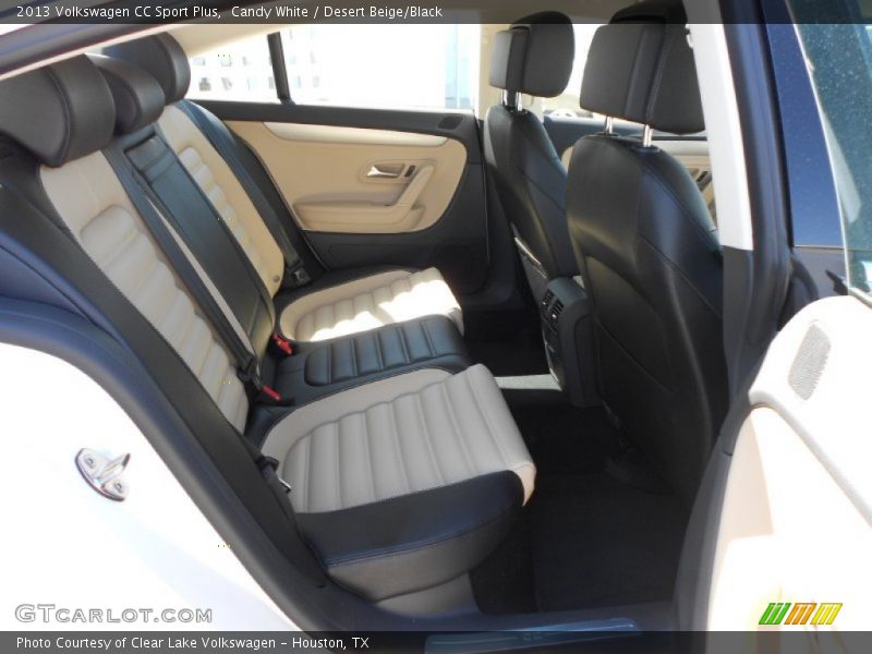 Rear Seat of 2013 CC Sport Plus