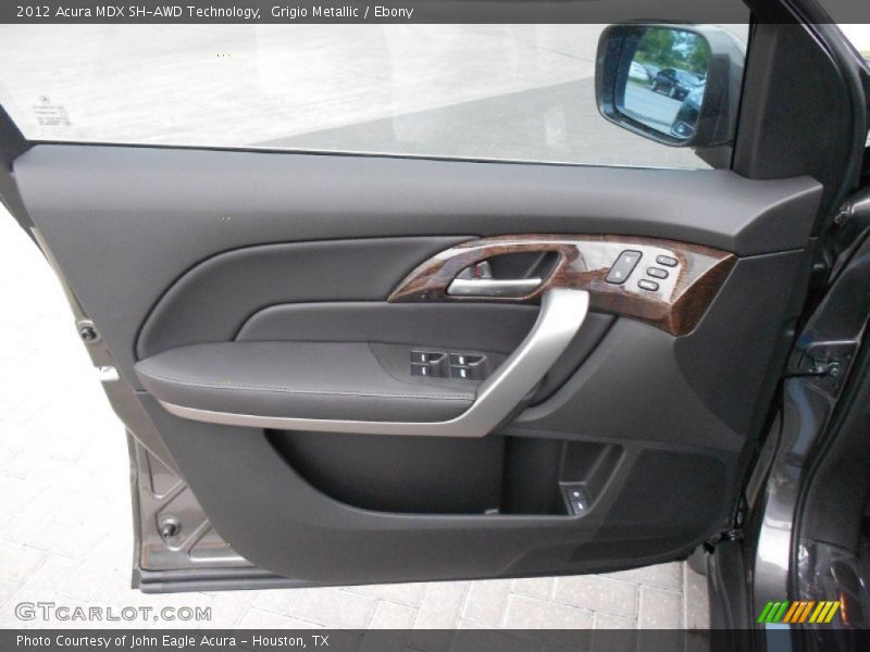 Grigio Metallic / Ebony 2012 Acura MDX SH-AWD Technology