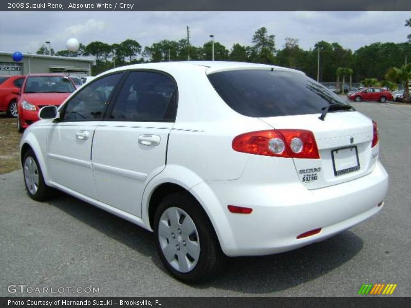 Absolute White / Grey 2008 Suzuki Reno