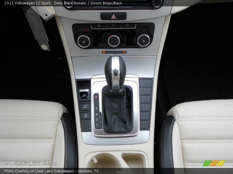  2013 CC Sport 6 Speed DSG Dual-Clutch Automatic Shifter