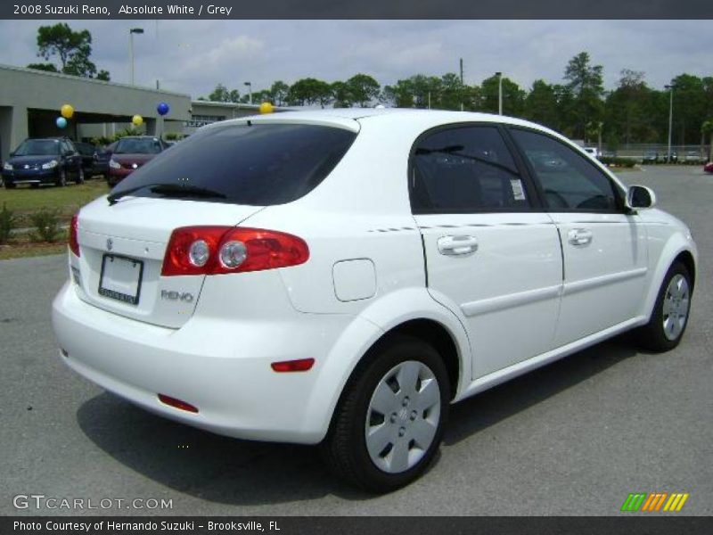 Absolute White / Grey 2008 Suzuki Reno