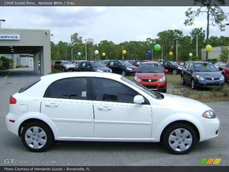 Absolute White / Grey 2008 Suzuki Reno