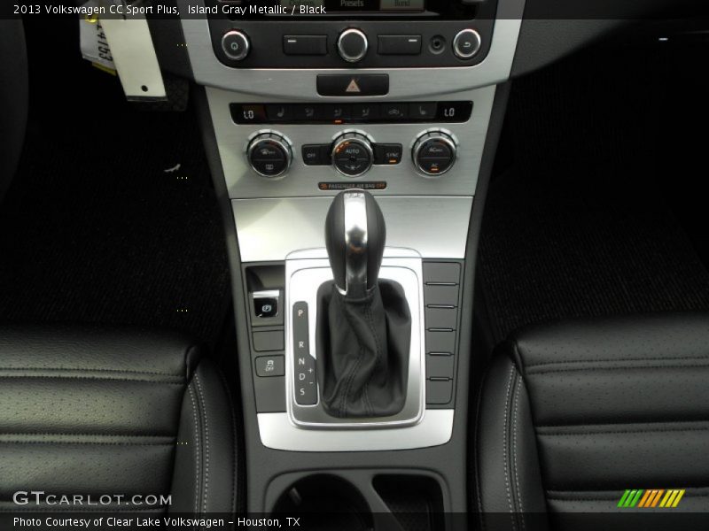 Island Gray Metallic / Black 2013 Volkswagen CC Sport Plus