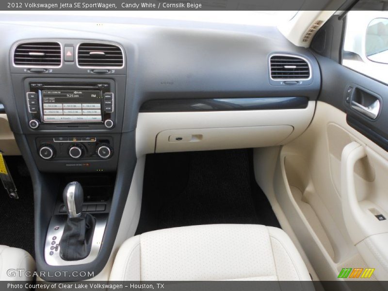 Candy White / Cornsilk Beige 2012 Volkswagen Jetta SE SportWagen