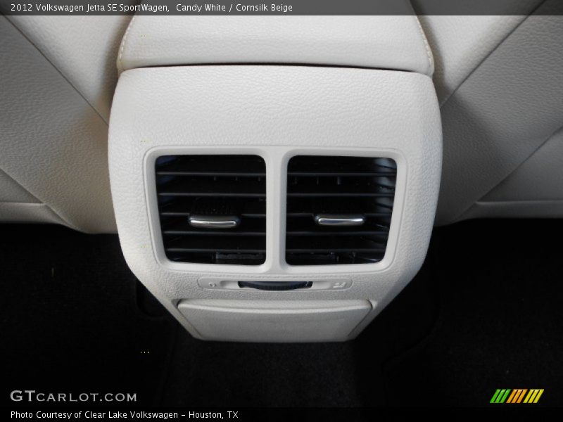 Candy White / Cornsilk Beige 2012 Volkswagen Jetta SE SportWagen