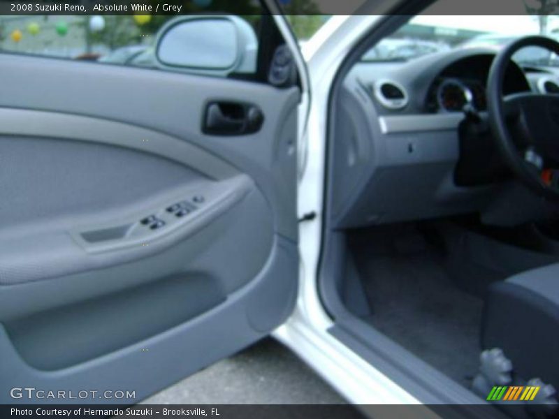 Absolute White / Grey 2008 Suzuki Reno