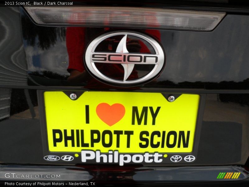 Black / Dark Charcoal 2013 Scion tC