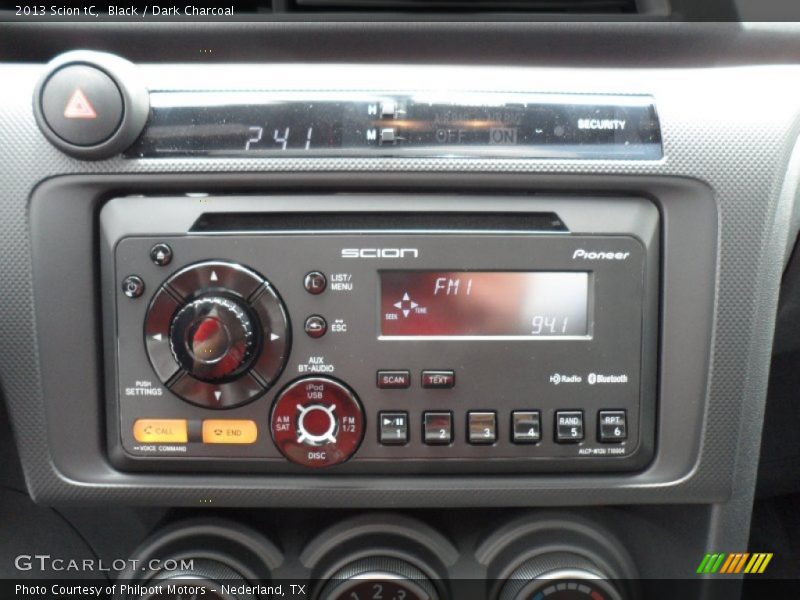 Audio System of 2013 tC 