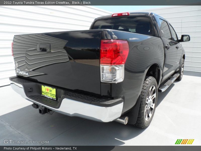 Black / Black 2012 Toyota Tundra Texas Edition CrewMax