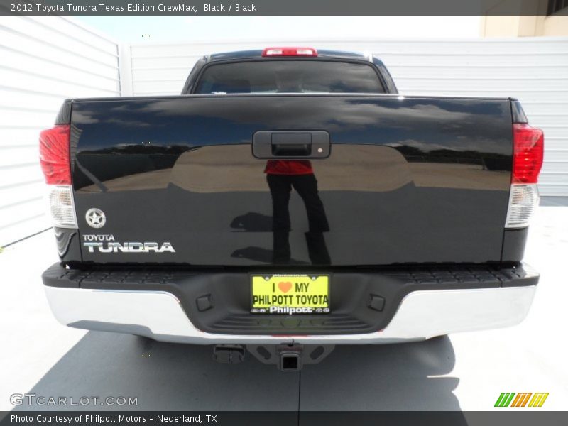 Black / Black 2012 Toyota Tundra Texas Edition CrewMax