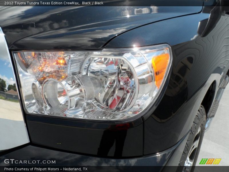 Black / Black 2012 Toyota Tundra Texas Edition CrewMax