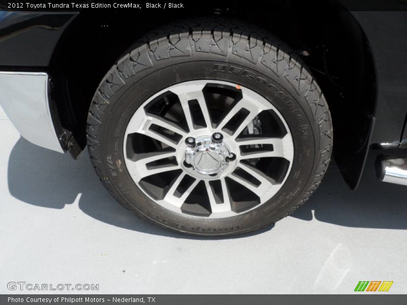 Black / Black 2012 Toyota Tundra Texas Edition CrewMax