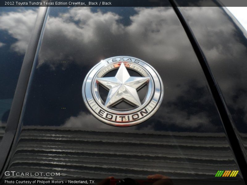 Black / Black 2012 Toyota Tundra Texas Edition CrewMax