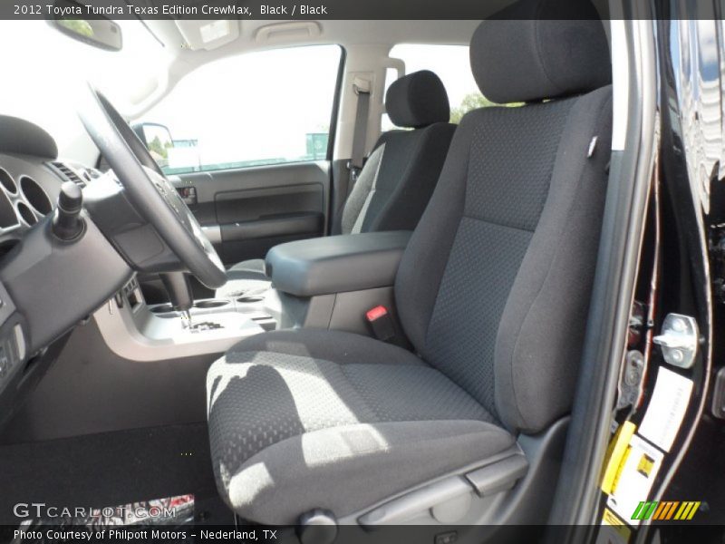Black / Black 2012 Toyota Tundra Texas Edition CrewMax