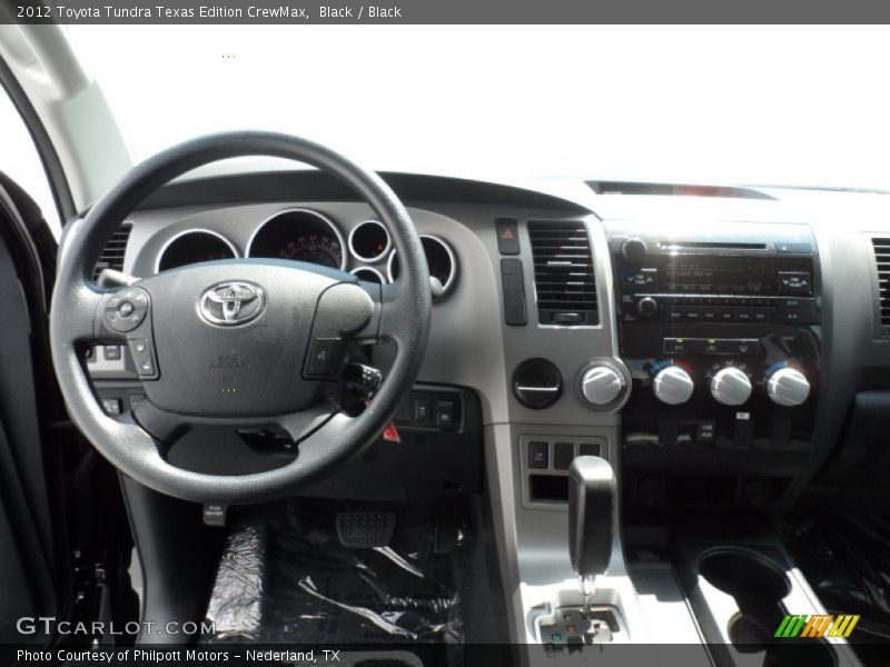 Black / Black 2012 Toyota Tundra Texas Edition CrewMax