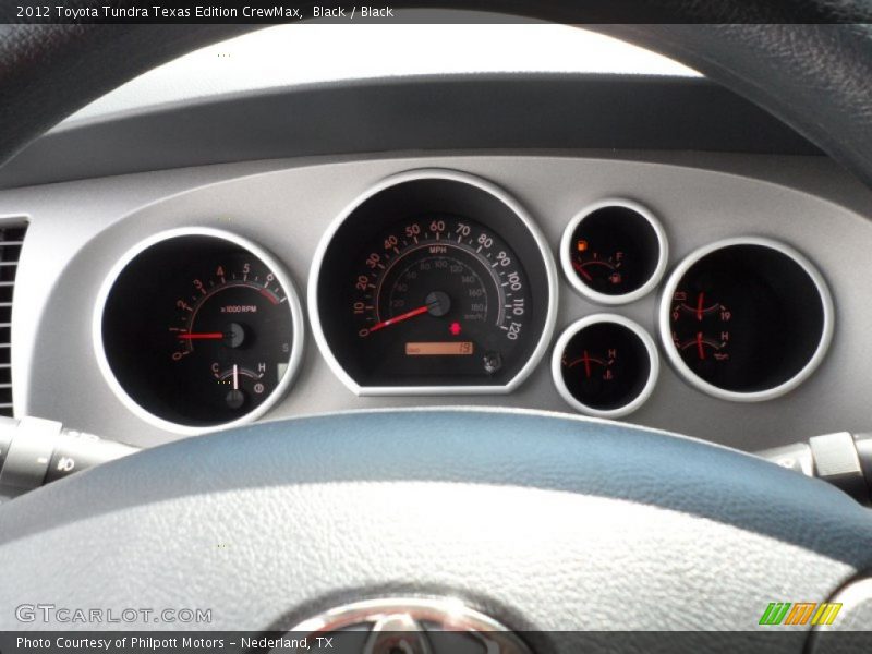 Black / Black 2012 Toyota Tundra Texas Edition CrewMax