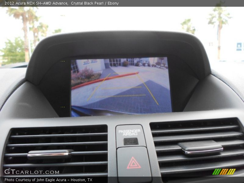 Crystal Black Pearl / Ebony 2012 Acura MDX SH-AWD Advance