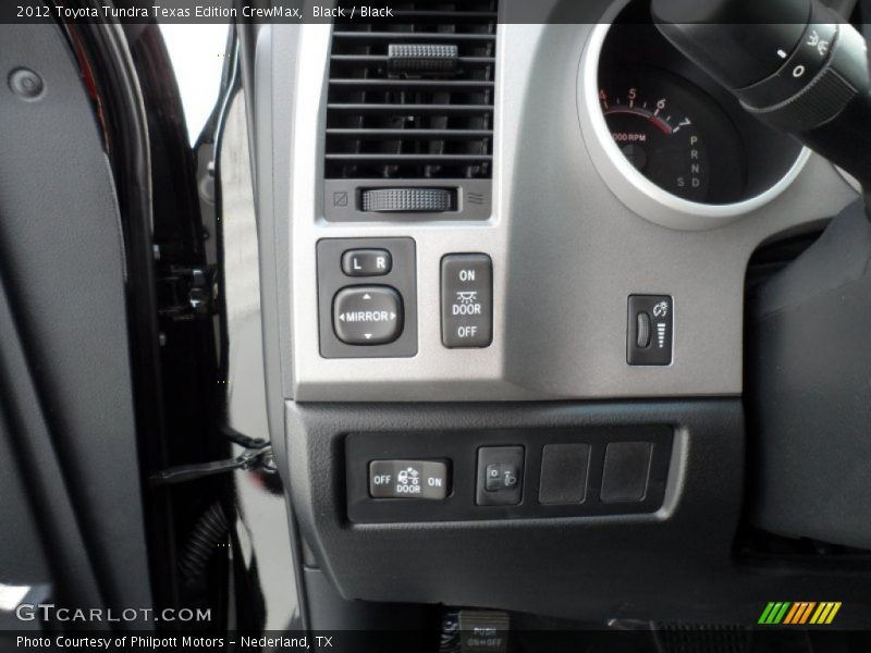 Black / Black 2012 Toyota Tundra Texas Edition CrewMax