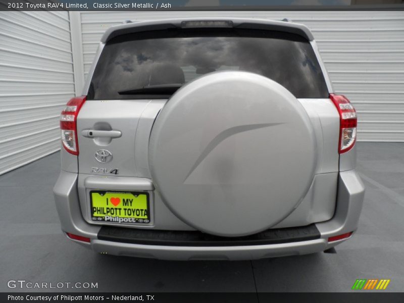 Classic Silver Metallic / Ash 2012 Toyota RAV4 Limited