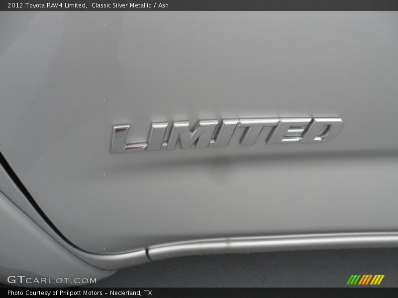  2012 RAV4 Limited Logo