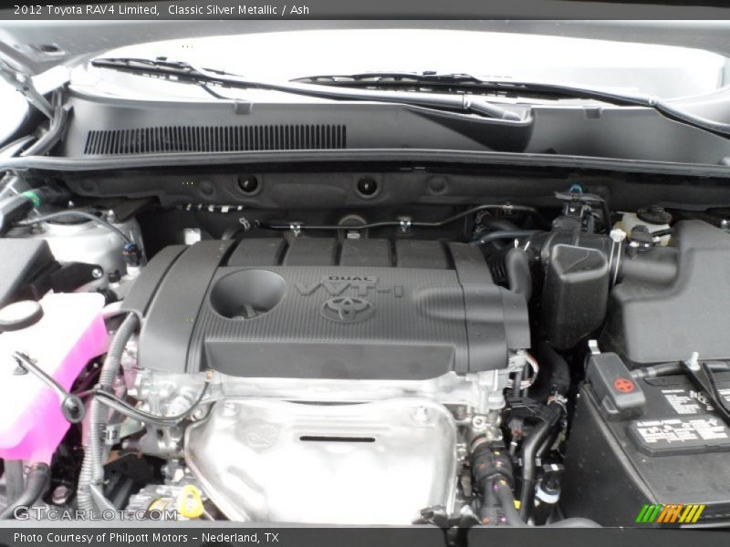 2012 RAV4 Limited Engine - 2.5 Liter DOHC 16-Valve Dual VVT-i 4 Cylinder