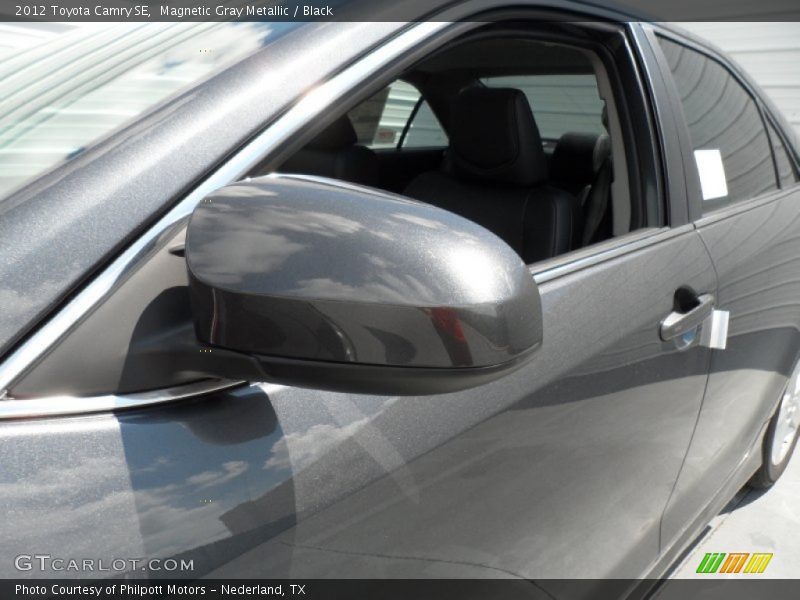 Magnetic Gray Metallic / Black 2012 Toyota Camry SE