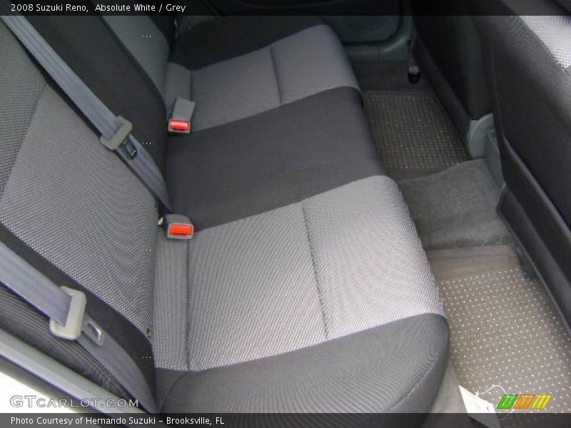 Absolute White / Grey 2008 Suzuki Reno