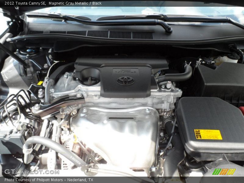 Magnetic Gray Metallic / Black 2012 Toyota Camry SE